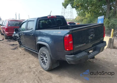 2019 Chevrolet Colorado Zr2 from USA, damaged, VIN 1GCGTEEN6K1166169